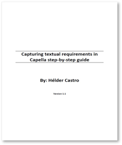 Capturing textual requirements in Capella handbook